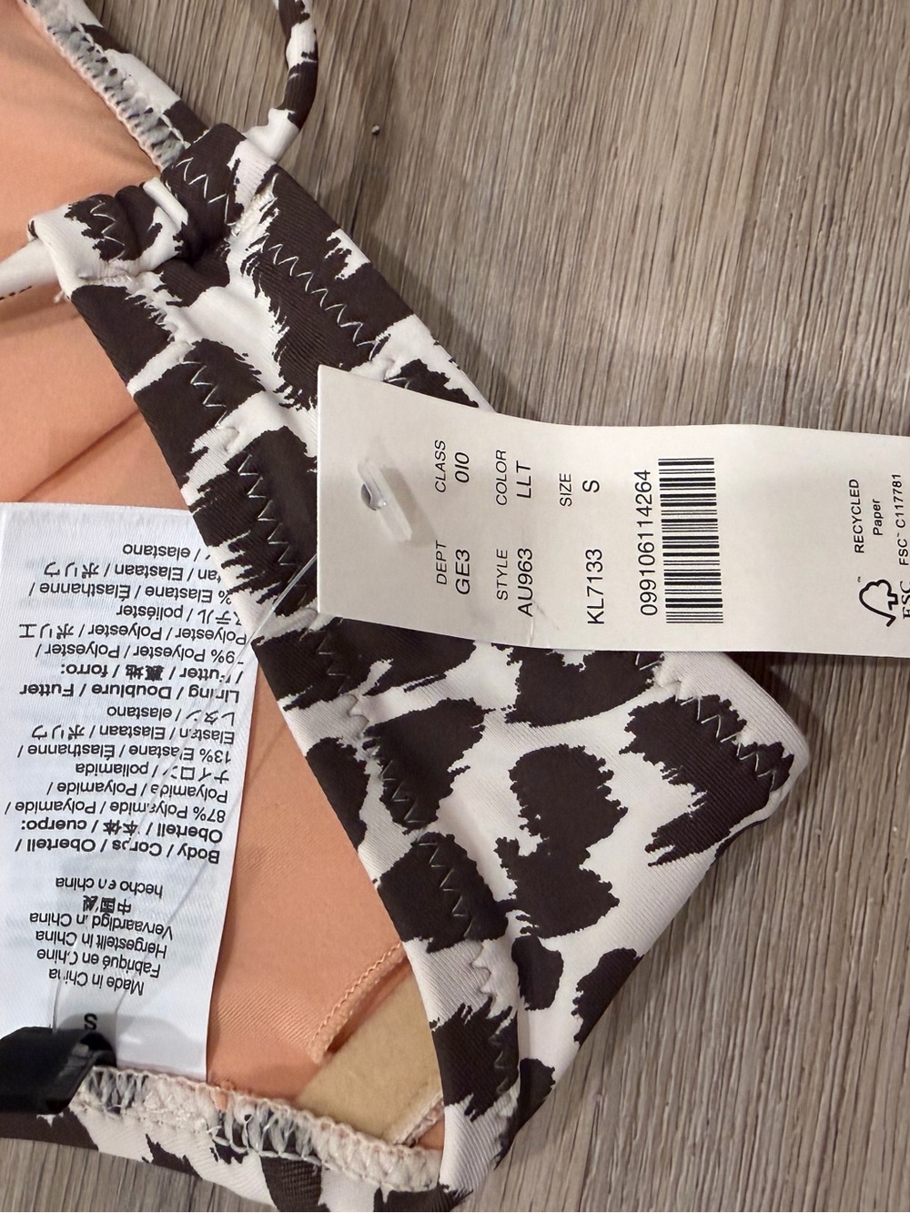 J.Crew Leopard Print Bikini Set - Picture 4 of 6